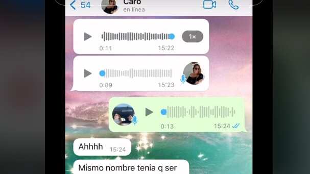 La exsuegra se equivocó y le envió un mensaje, creyendo que era la novia actual de su hijo