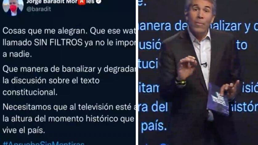 Sin Filtros comenzó de otra manera esta noche