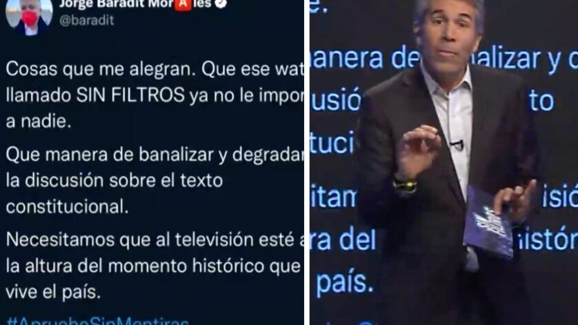 Sin Filtros comenzó de otra manera esta noche