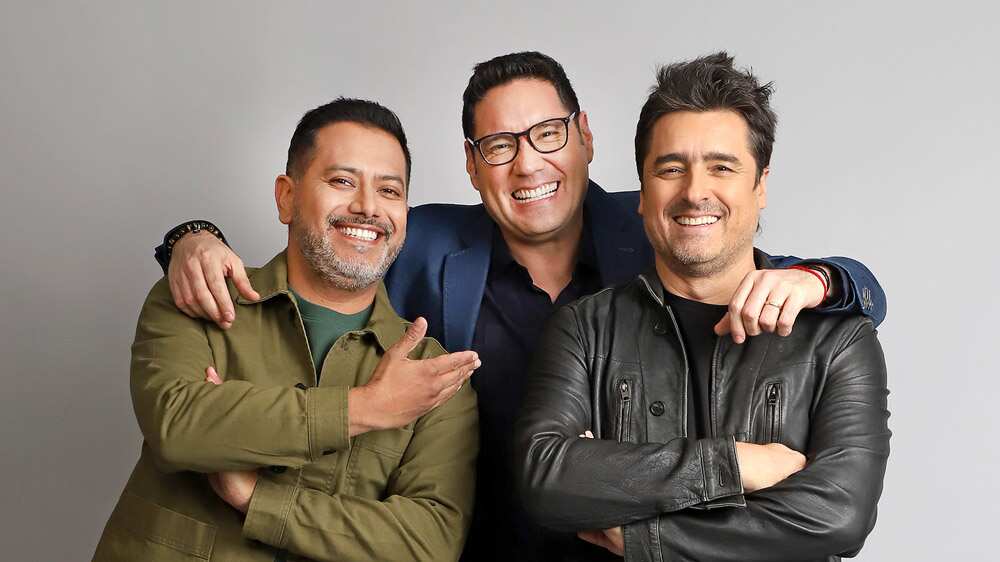 Pedro Ruminot, Pancho Saavedra y Jorge Zabaleta