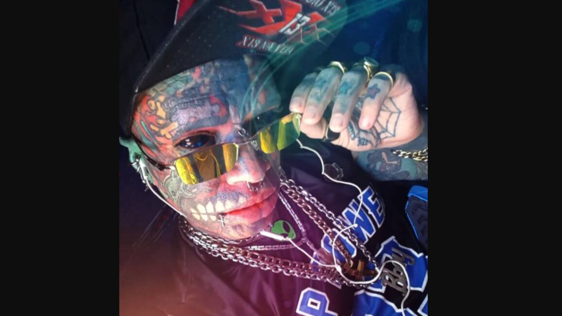 Así quedó el brasileño que hizo más de 1000 tatuajes y distintas modificaciones corporales