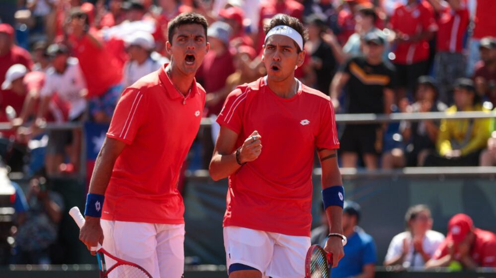 Alejandro Tabilo y Tomás Barrios | Fuente: Twitter Team Chile