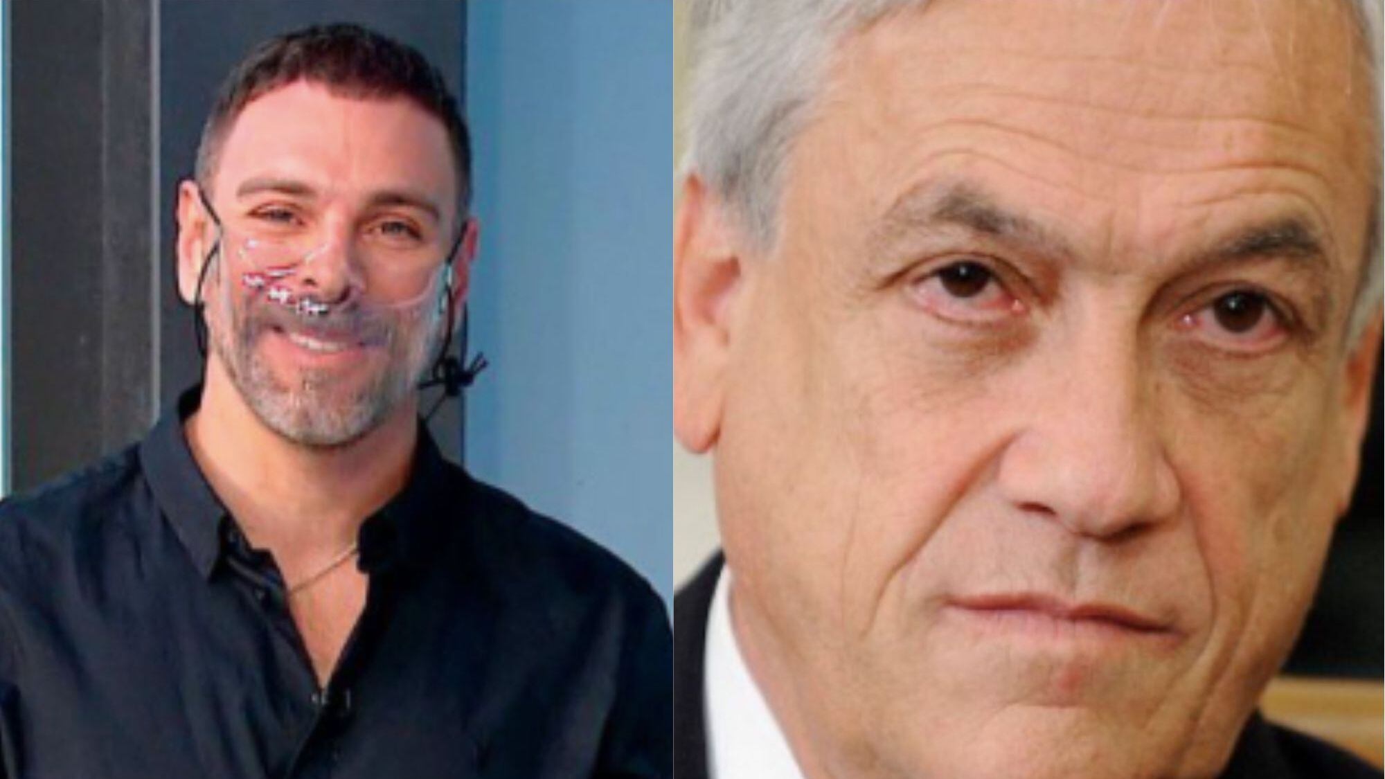 José Antonio Neme y Sebastián Piñera