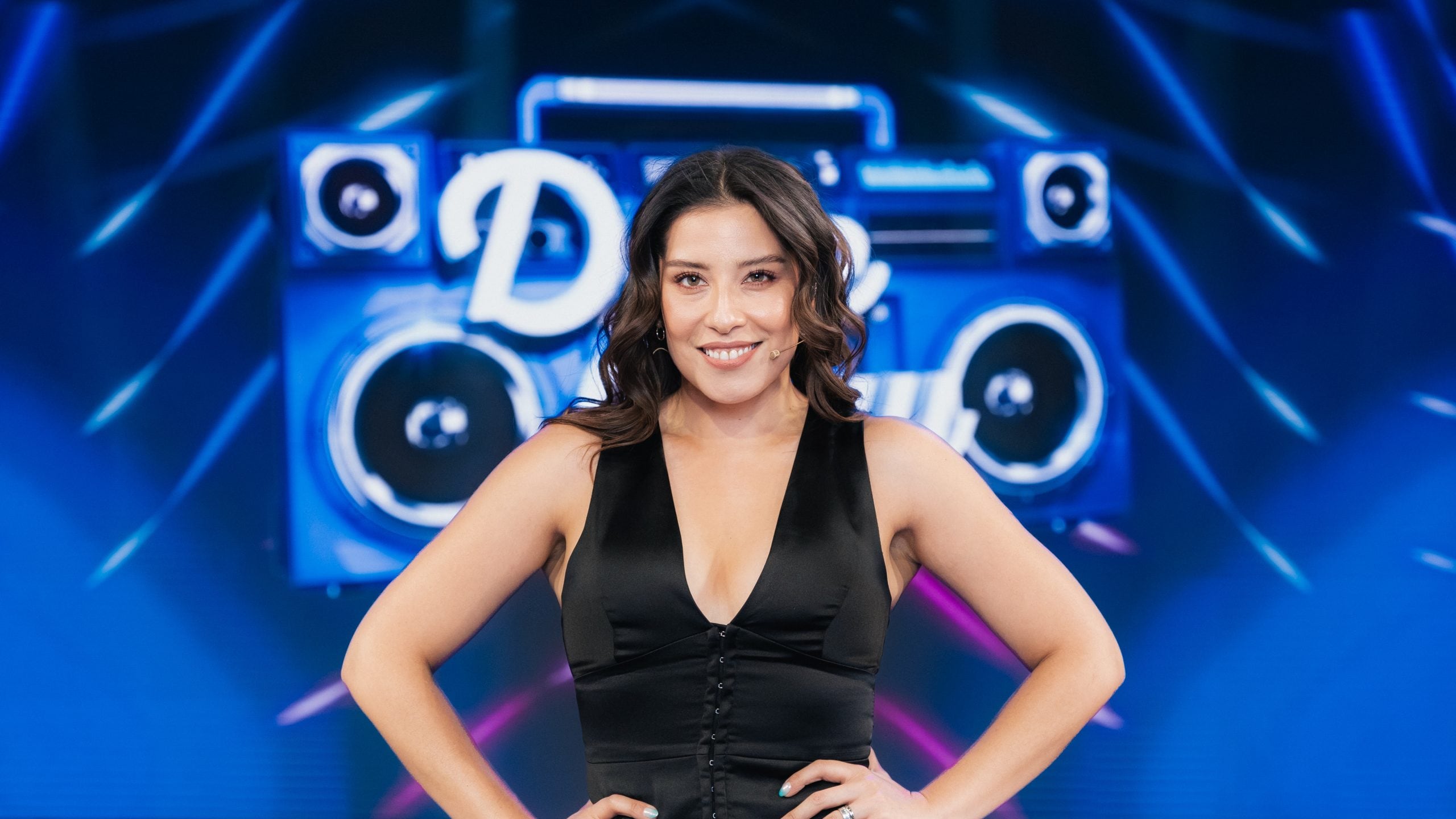 María José Quintanilla en Dale Play | Gentileza: Mega