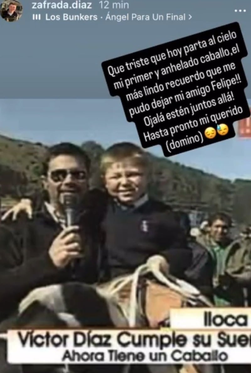 Víctor Díaz vía Instagram