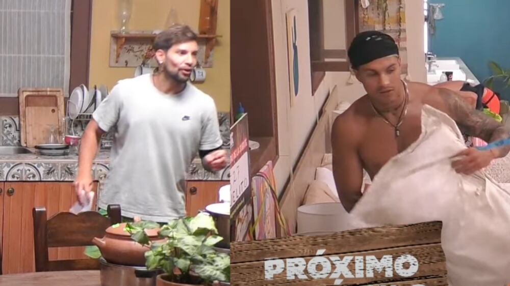 Luis Mateucci y Nicolás Solabarrieta | Captura: Canal 13