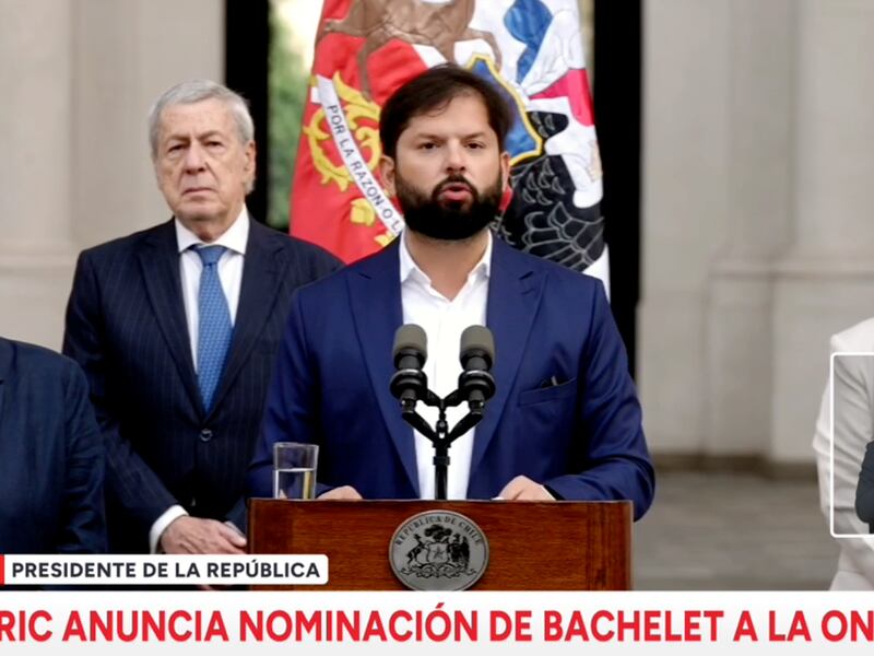 Presidente Boric confirmó inscripción oficial de la candidatura de Michelle Bachelet a la Secretaría General de la ONU: es apoyada por Brasil y México