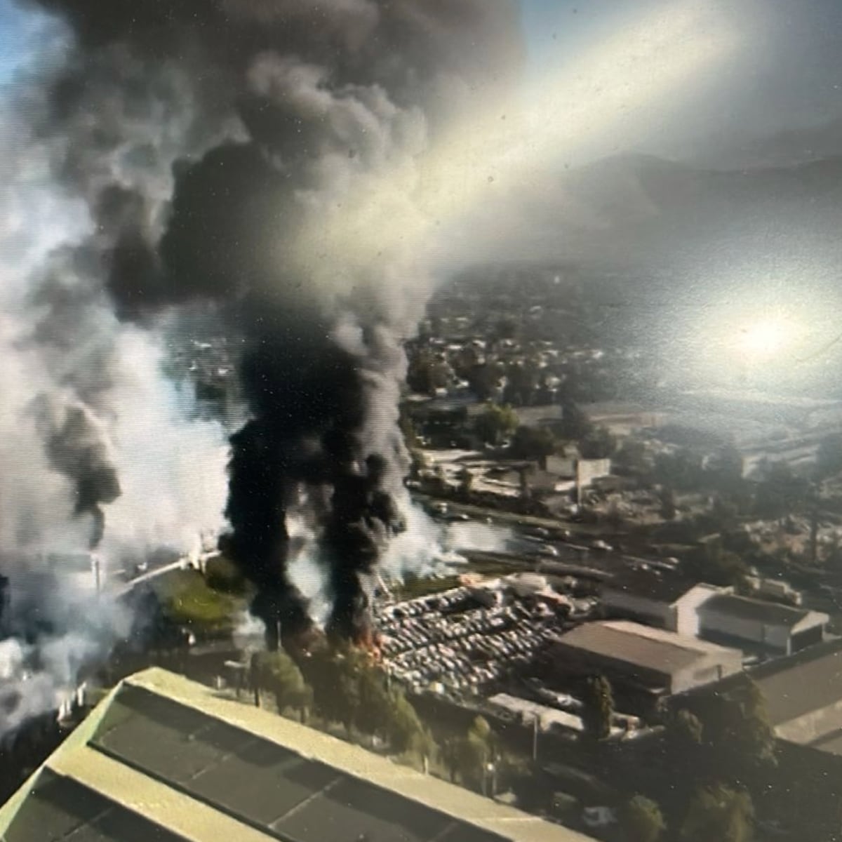 Explosión en Renca: testimonios de conductores impactados por bola de fuego Explosión en Renca: testimonios de conductores impactados por bola de fuego