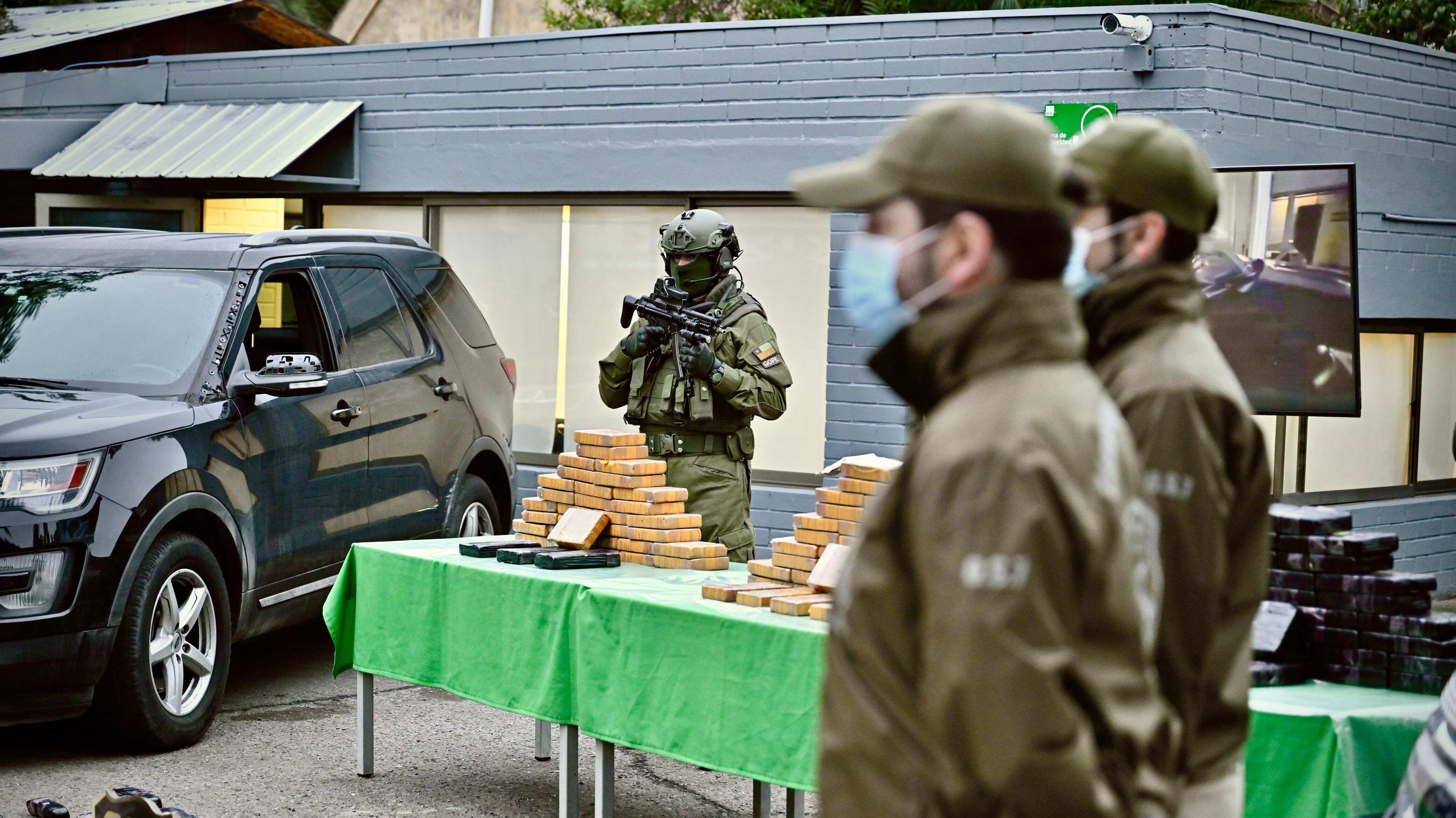 Carabineros detiene a banda criminal en Iquique