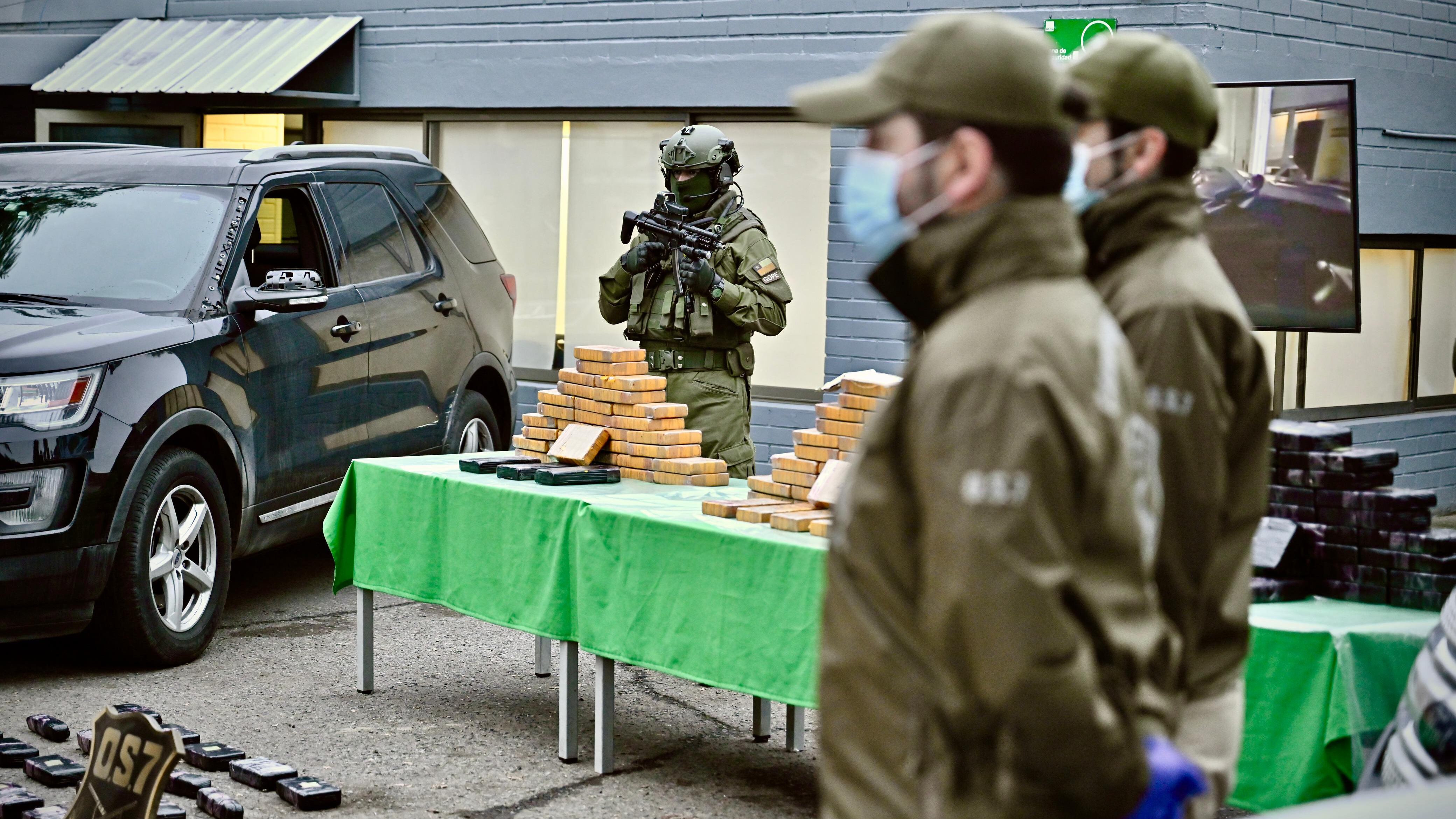 Carabineros detiene a banda criminal en Iquique