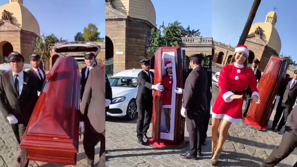 Video funeraria - Fuente: Instagram