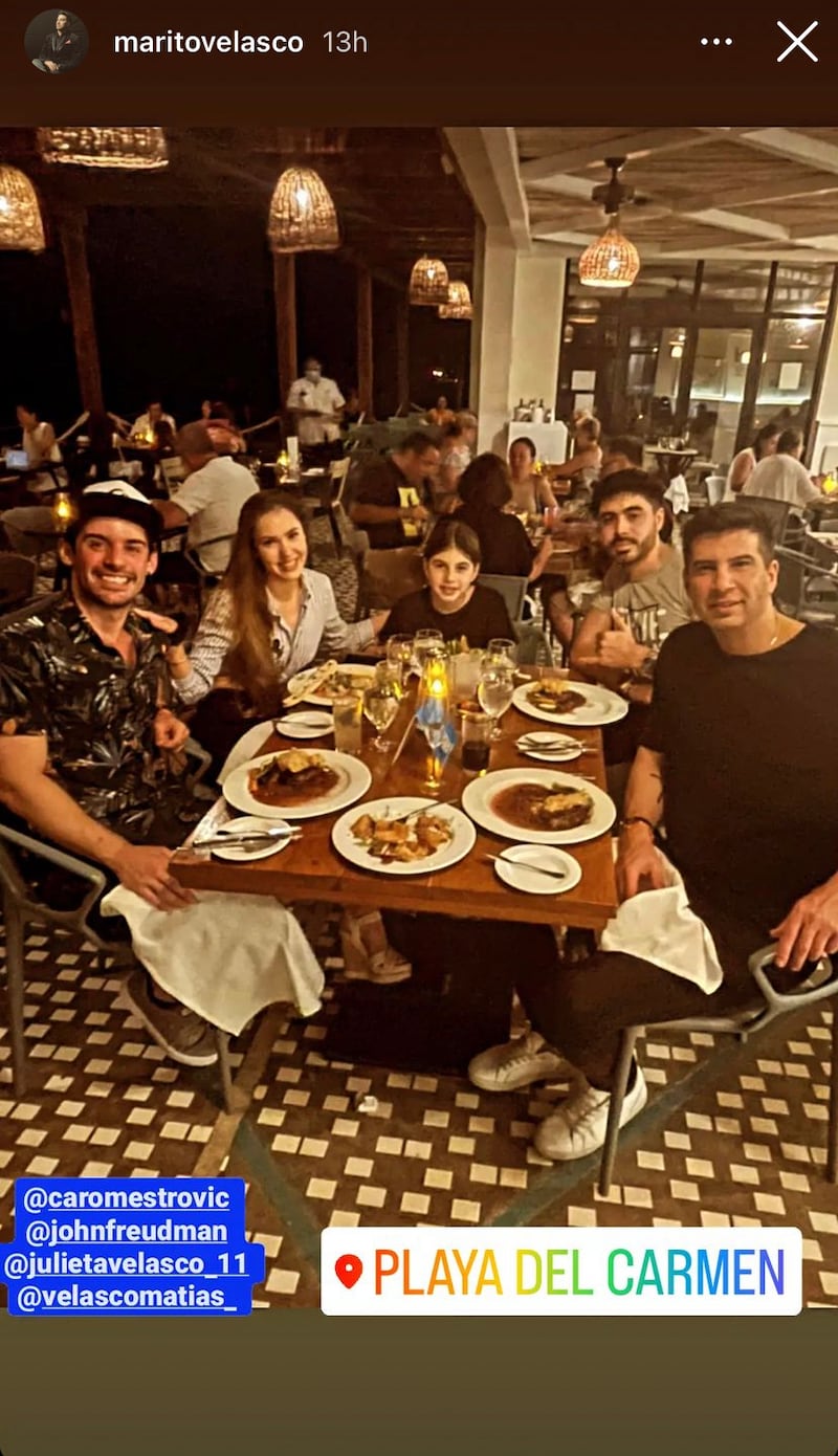 Historia de Mario Velasco | Fuente: Instagram