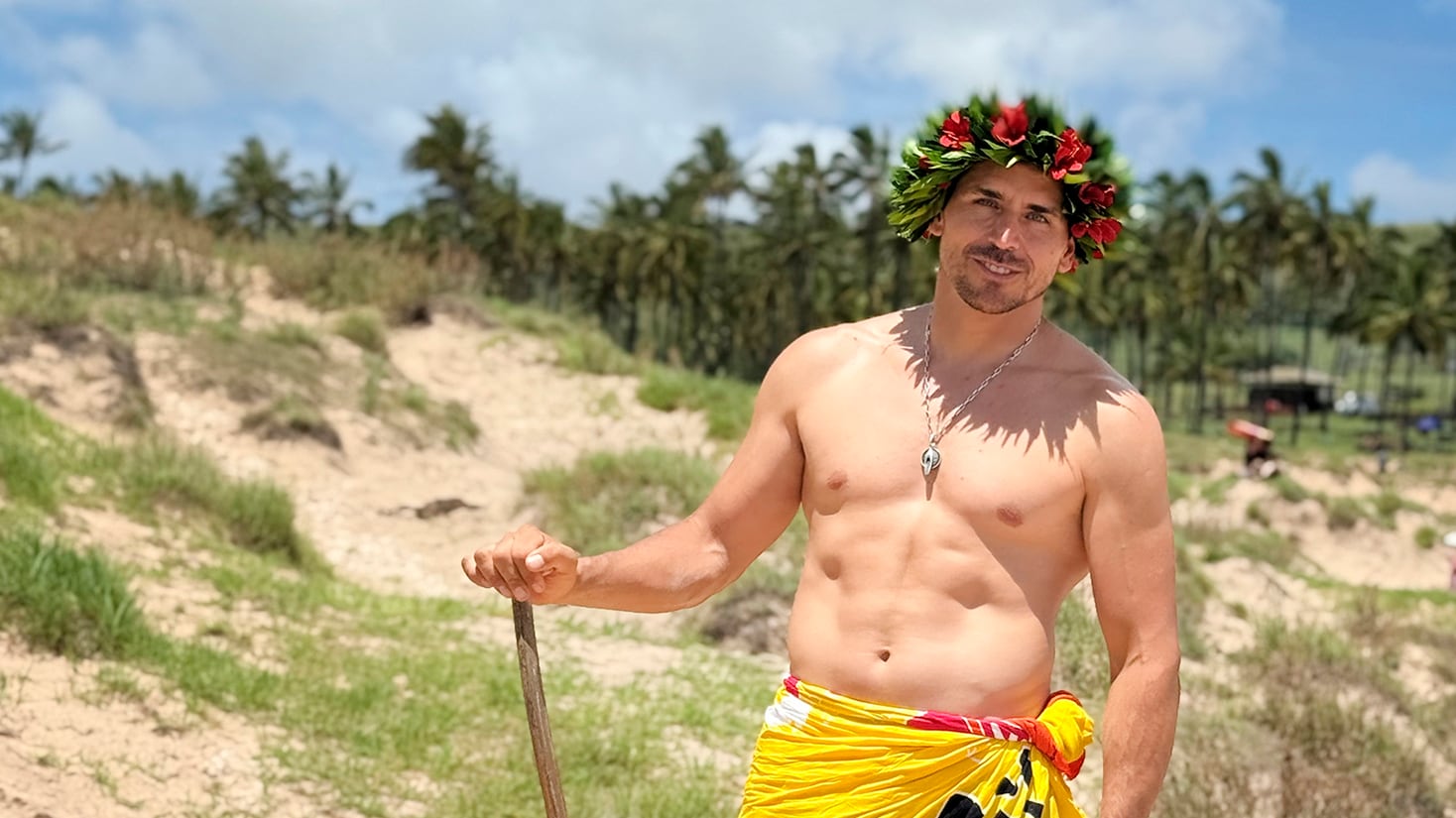 Pangal Andrade en "El clan, en busca de la aventura" | Gentileza: Canal 13