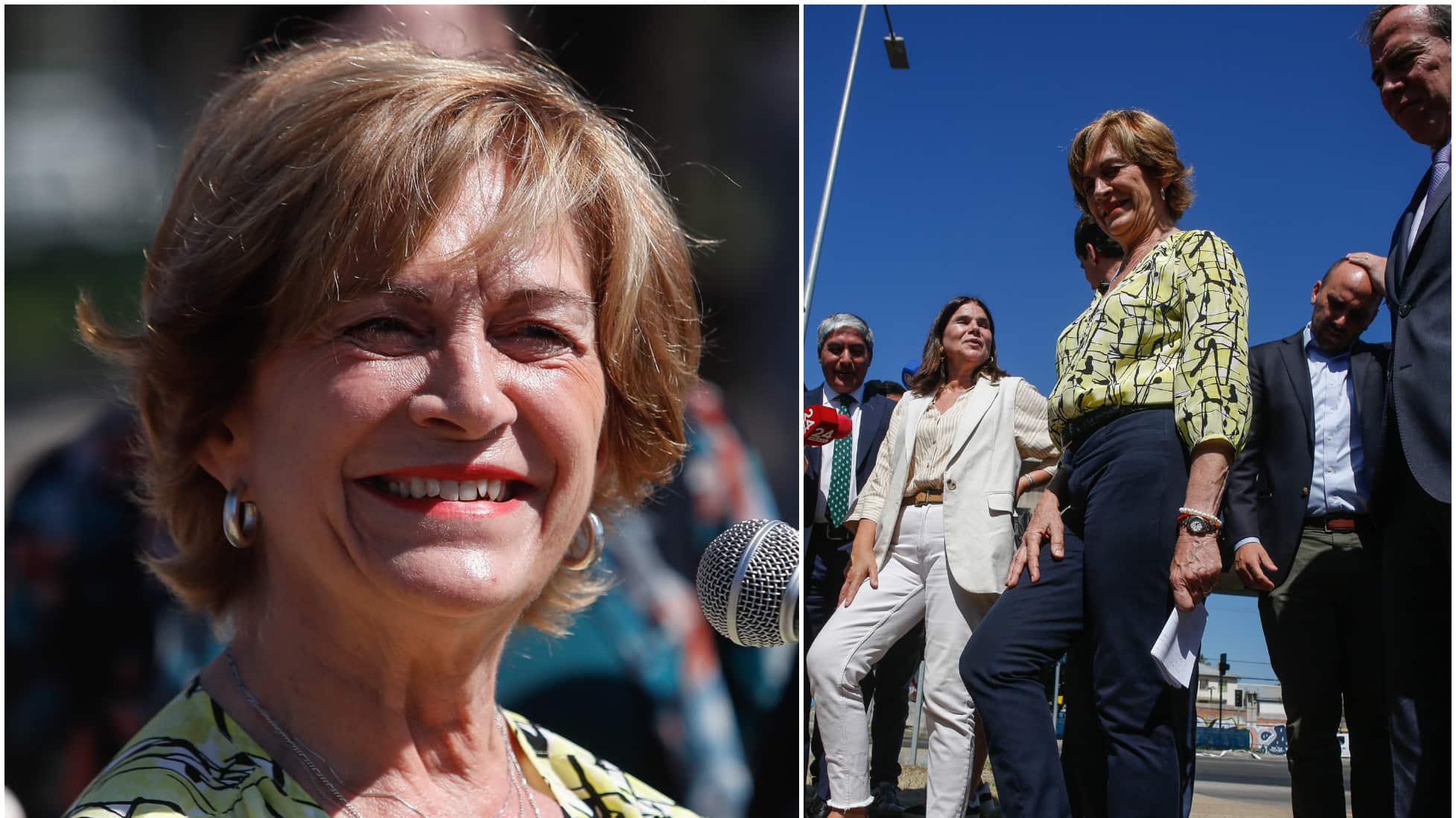 Evelyn Matthei en campaña