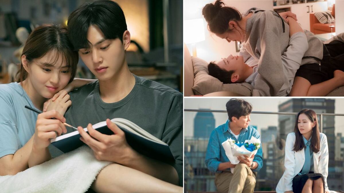 Escenas de las series Aun así, Bajo la lluvia y Treinta y nueve