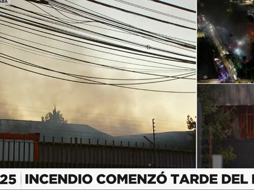 Foco activo mantiene en alerta a Bomberos tras incendio que destruyó 150 bodegas en Mall Plaza Norte