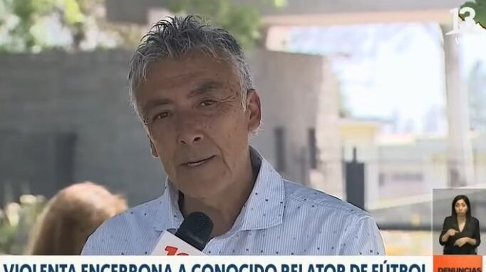 El relator deportivo fue víctima de una encerrona a fines de octubre donde unos desconocidos le robaron su automóvil.