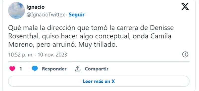 Captura de X