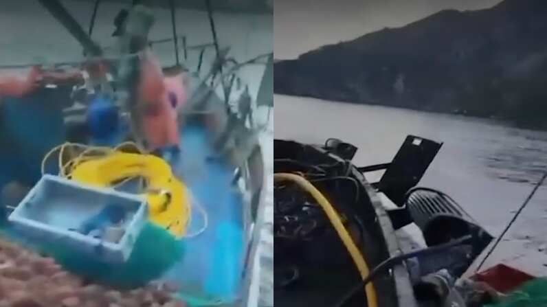 Encuentran a pescador náufrago en Magallanes | Captura: Meganoticias