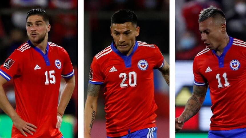 Sierralta, Aránguiz y Vargas / Photosport