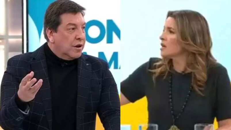 El tenso round en vivo que protagonizaron Monserrat Álvarez y Julio César Rodríguez