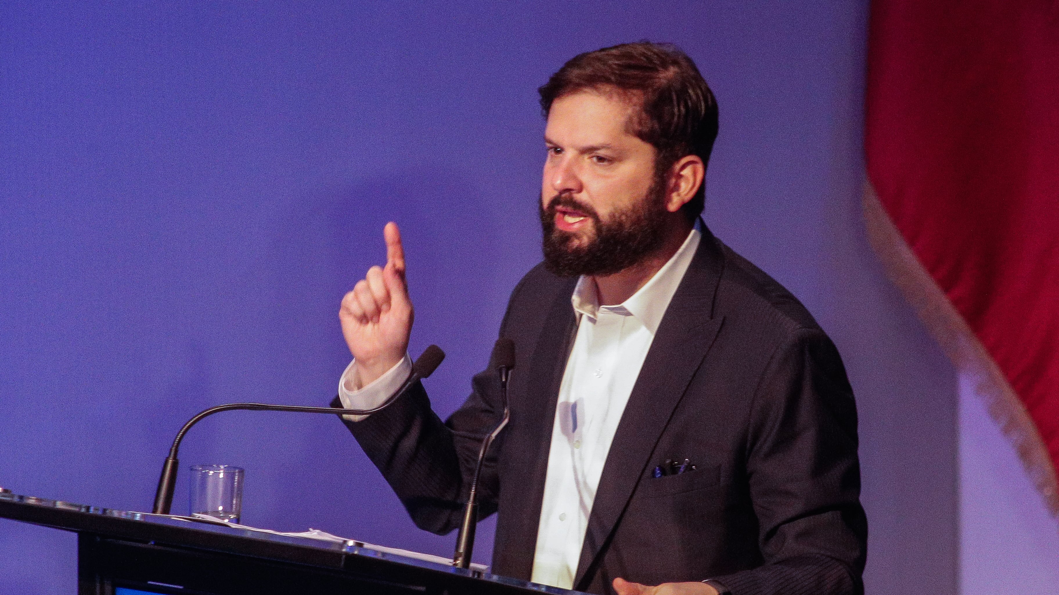 Presidente Boric participa de Cuenta Pública de PDI | 19 DE JUNIO DE 2025 / SANTIAGO
El Presidente Gabriel Boric, junto a Ministros, asiste a la Cuenta Pública 2025 de la Policía de Investigaciones de Chile, en el marco del aniversario número 92 de la institución.
FOTO: DIEGO MARTIN / AGENCIAUNO