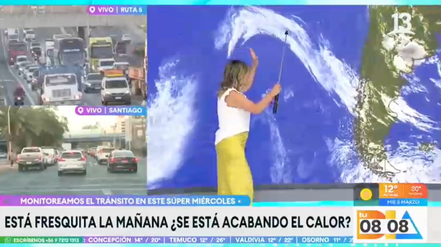 Michelle Adam anticipa gotitas para el viernes en la RM