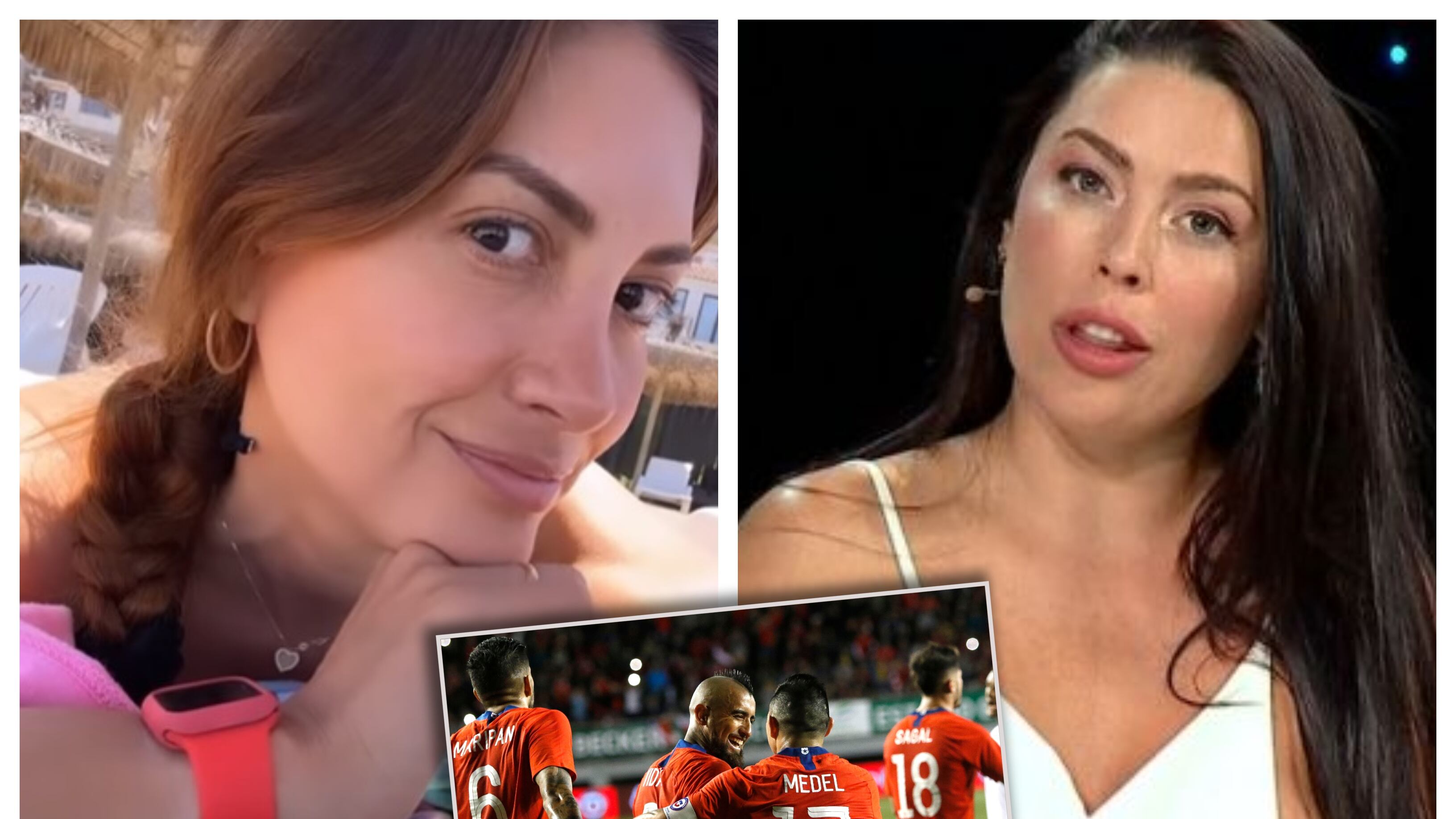 La panelista de "Zona de estrellas" aseguró que su excompañera en Mekano tuvo un amorío con el seleccionado nacional Gary Medel.