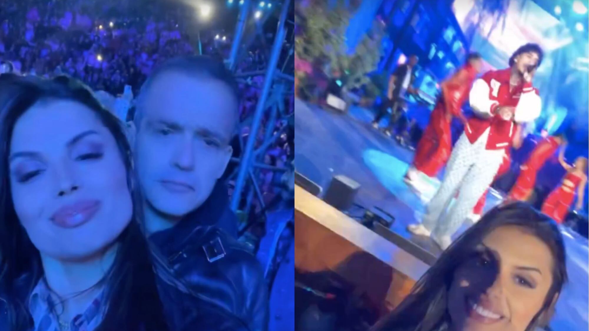 Iván Núñez y Thais Jordão en el Festival del Huaso de Olmué