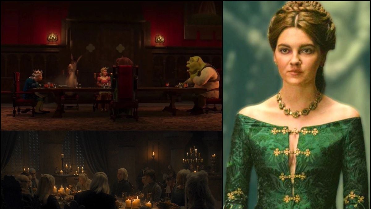 Comparaciones de House Of The Dragon y Shrek