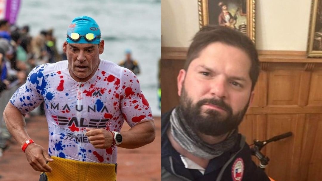 Instagram Cristián de la Fuente y Gabriel Boric