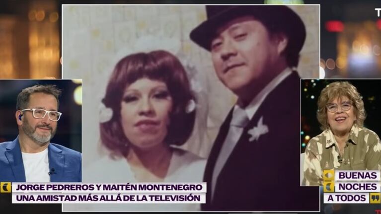 La figura televisiva recordó al fallecido Jorge Pedreros en el programa "Buenas noches a todos".