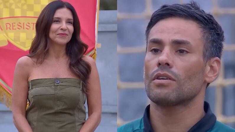 Claudio Valdivia y Karla Constant | Captura: Canal 13