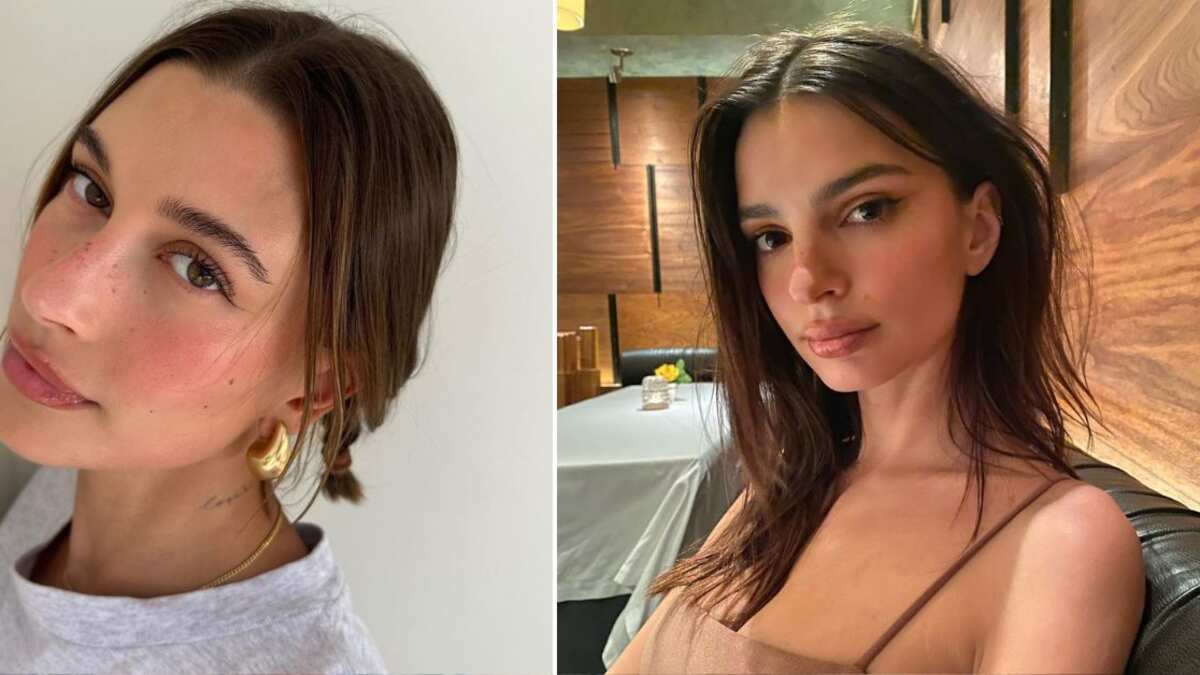 Hailey Bieber y Emily Ratajkowski son fanáticas de los maquillajes naturales para toda ocasión