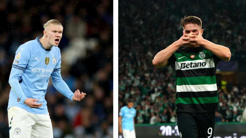 Haaland y Gyokeres / Getty