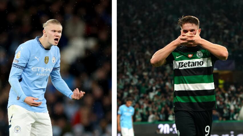 Haaland y Gyokeres / Getty