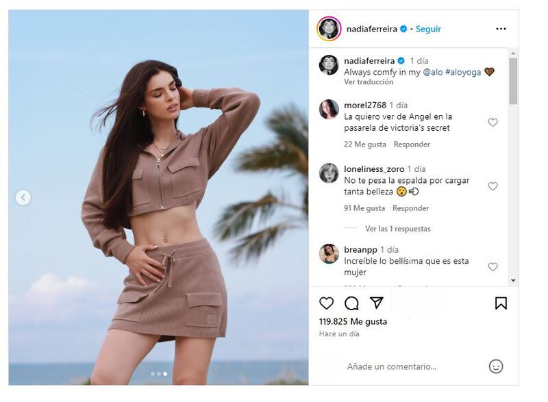 Nadia Ferreira dio a luz a su primer hijo con Marc Anthony en junio de 2023