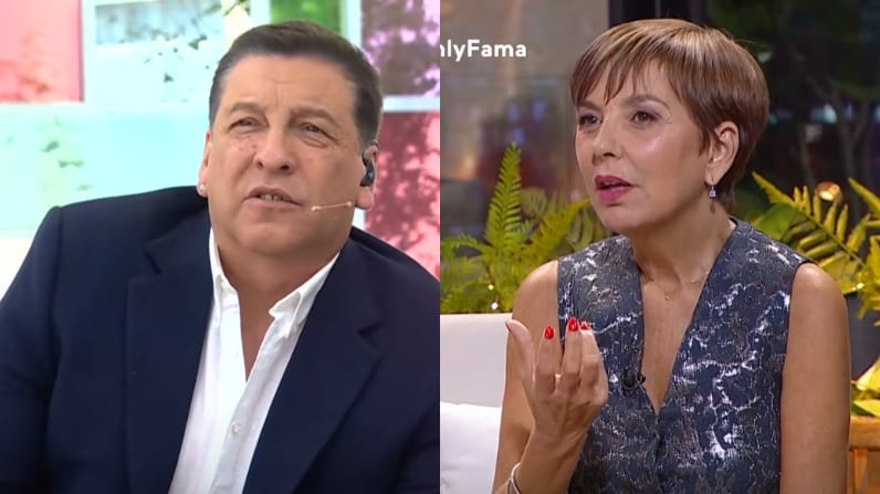 Julio César Rodríguez y Francisca García-Huidobro | Captura: Contigo en la mañana y Only Fama