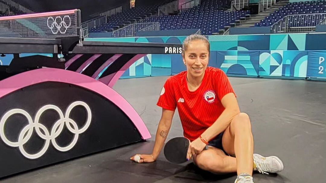 La tenismesista nacional es una de los 48 atletas que competirán por Chile en los Juegos Olímpicos Paris 2024.
