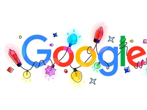 Google ilumina su logo para dar la bienvenida a las fiestas de fin de año 2024