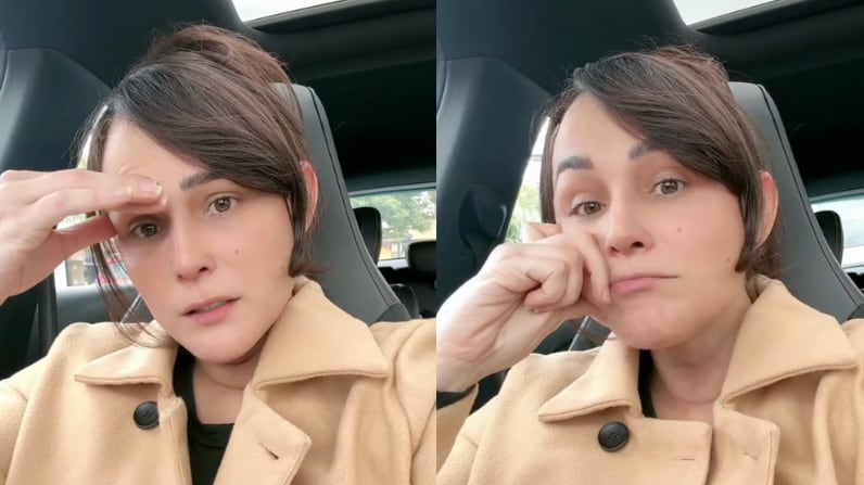 Ciudadana venezolana en Chile | Captura: TikTok @claret_sandoval