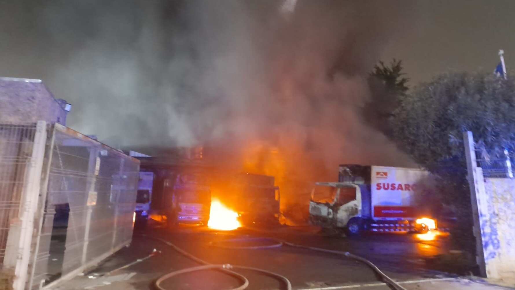 Incendian fábrica de Quilicura