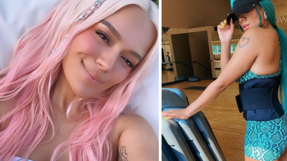 Karol G presumió su figura con un minivestido lencero en París, digno de una Barbie, pero surgió una duda entre los usuarios ¿Se hizo cirugías?