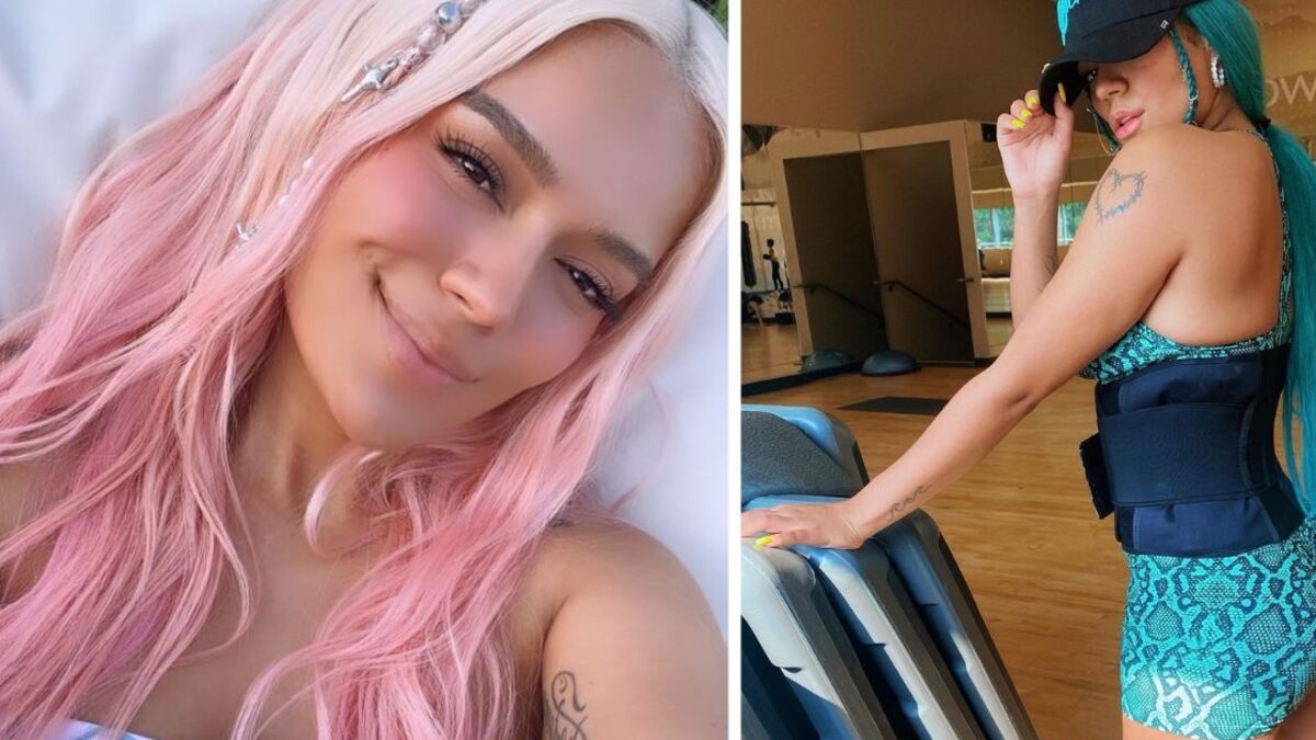 Karol G presumió su figura con un minivestido lencero en París, digno de una Barbie, pero surgió una duda entre los usuarios ¿Se hizo cirugías?