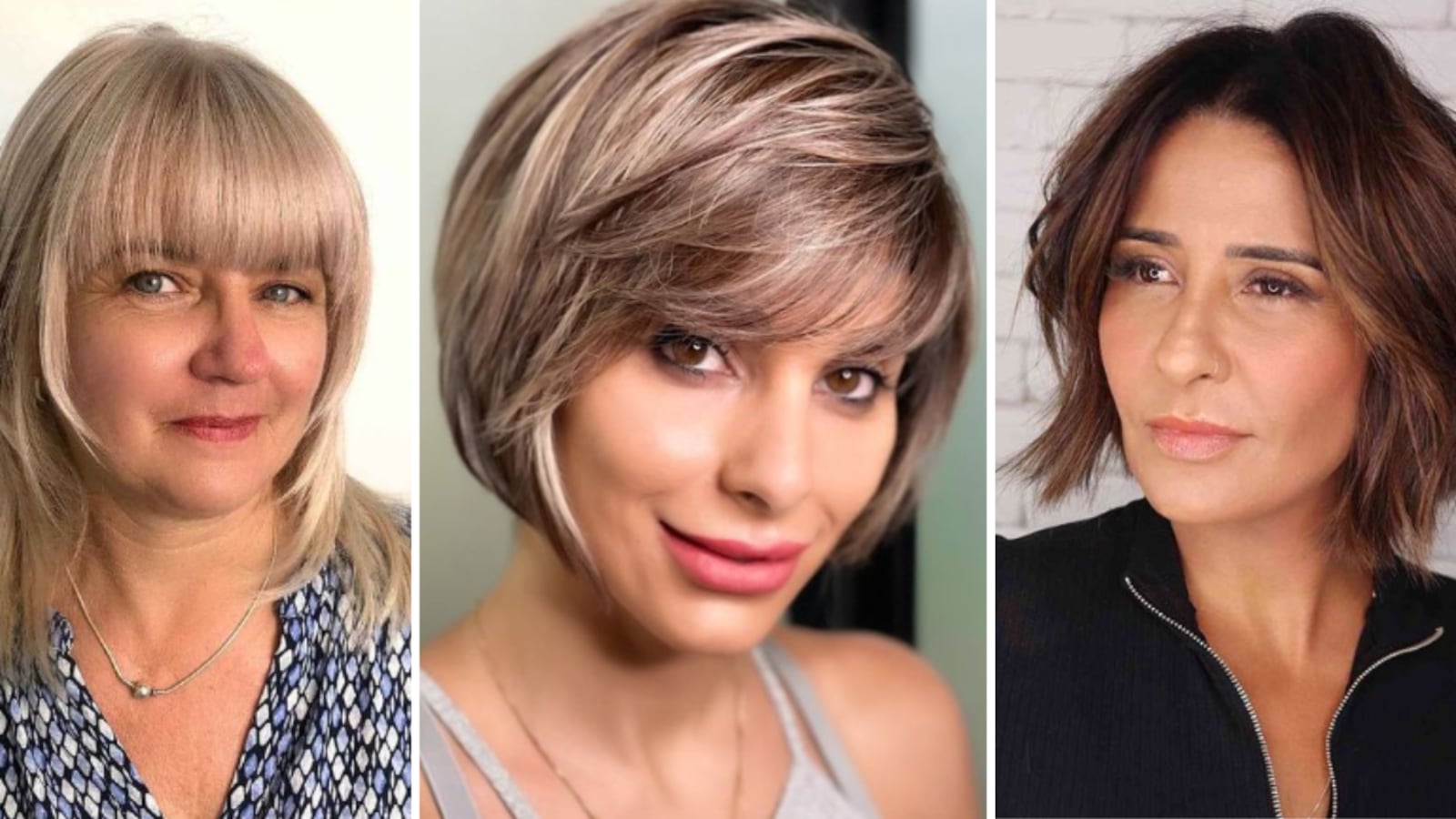 Cortes de cabello bob en capas