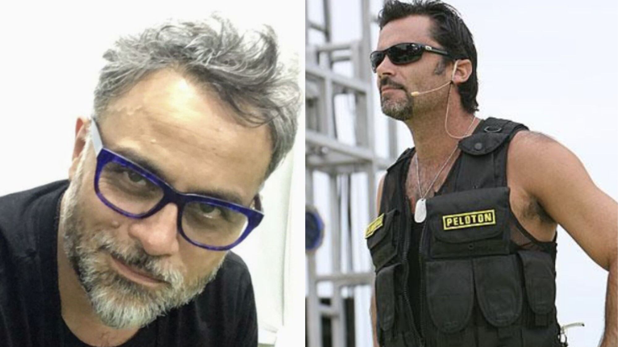 Nicolás Quesille y Felipe Camiroaga en “Pelotón”