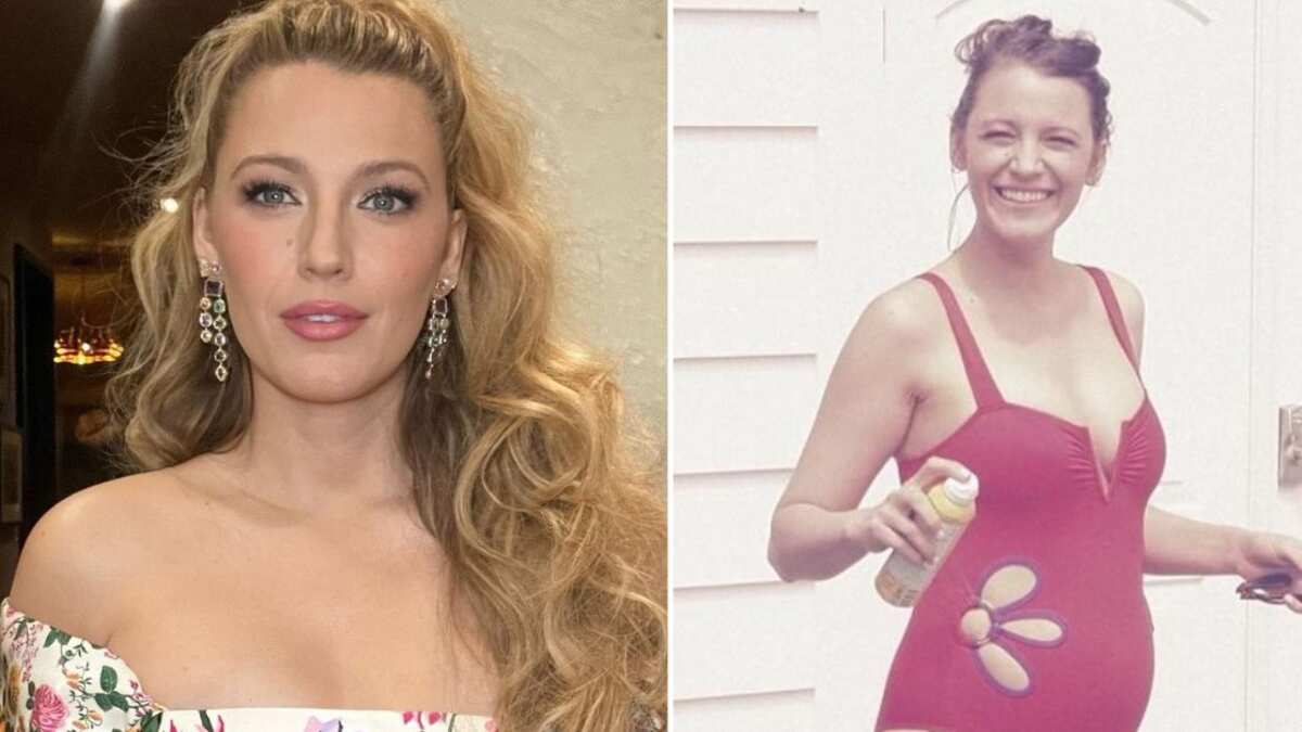 Blake Lively se enfundó en un hermoso vestido de Carolina Herrera, que la hizo lucir como toda una reina de la primavera.