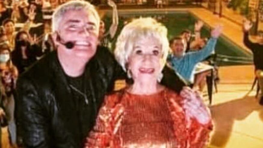 Mauricio Flores y Paty Cofré