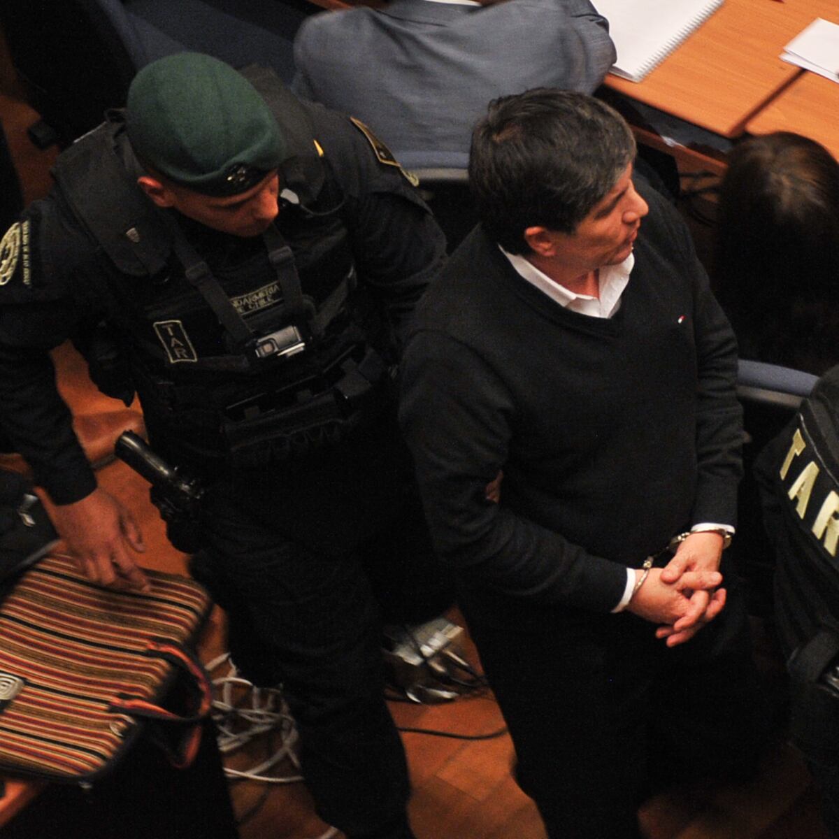 Manuel Monsalve ingresa al penal de O'Higgins en celda compartida Manuel Monsalve ingresa al penal de O'Higgins en celda compartida