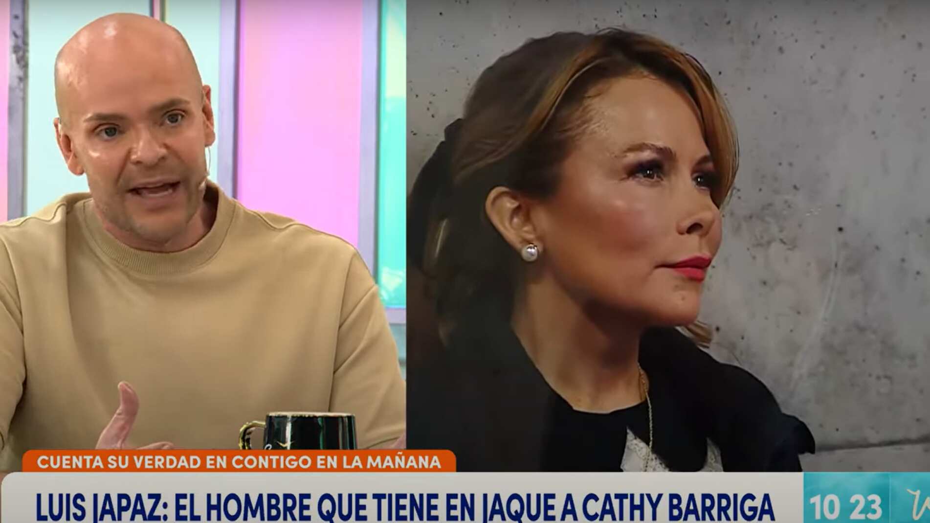 Luis Japaz habla de Cathy Barriga | Contigo en la mañana